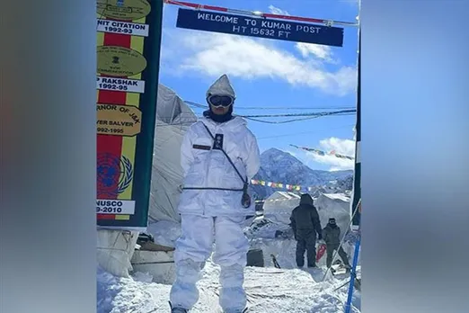 First woman officer deployed to highest battlefield in Siachen