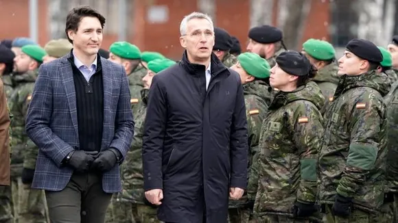 TRUDEAU Heads To NATO SUMMIT To Discuss Next Steps AS BLOODSHED IN UKRAINE CONTINUES
