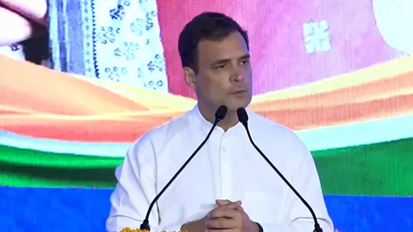 We should fight for a decisive government, said Rahul Gandhi