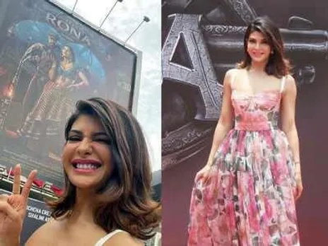 Jacqueline Fernandez shares photos from 'Vikrant Rona' poster launch;