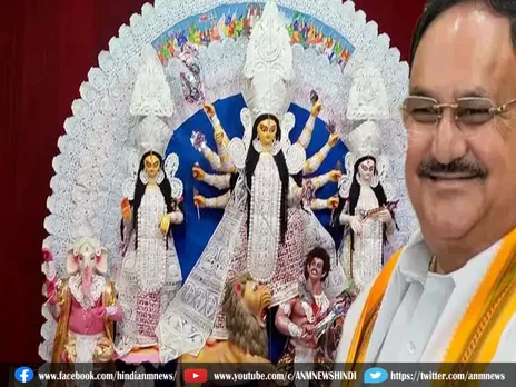 West Bengal News: बंगाल में दुर्गा पूजा उत्सव में शामिल हुए जे पी नड्डा