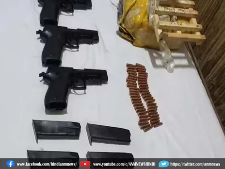 BSF ने बंदूकों और सोने की तस्करी की कोशिश की नाकाम