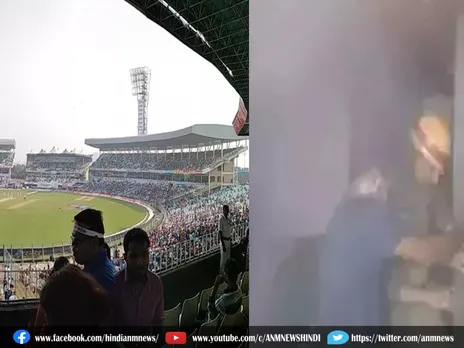 नवीनीकरण कार्य के बीच Eden Gardens के ड्रेसिंग रूम में लगी आग