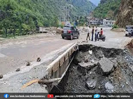 Himachal: चंडीगढ़-मनाली एनएच पर पुल हुआ क्षतिग्रस्त