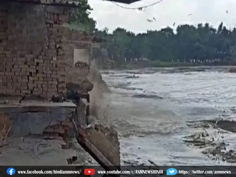 Ganga : गंगा ने मालदा जिले के मानिकचक ब्लॉक में ताजा हिस्से को निगलना किया शुरू