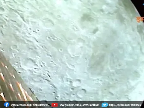 Chandrayaan-3 landing : लैंडर विक्रम ने भेजा moon का नया वीडियो