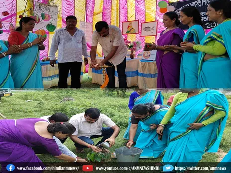 29 आंगनबाडी केन्द्रों द्वारा मनाया गया पौष्टिक दिवस