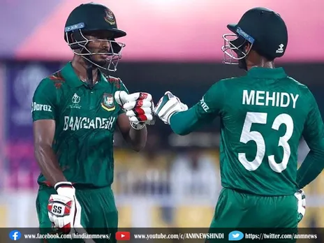 Cricket World Cup 2023 : 13 ओवर के बाद बांग्लादेश का स्कोर