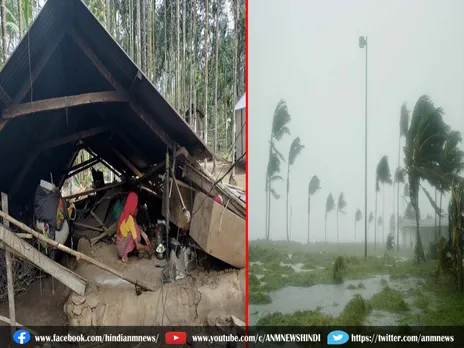 बंगाल के इस जिले में तूफान ने मचाई तबाही