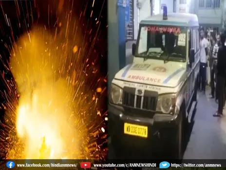 West Bengal news : परित्यक्त  पटाखों का ढेर में हुआ ब्लास्ट, एक नाबालिग घायल