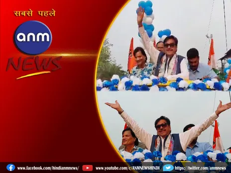 सालानपुर में टीएमसी उम्मीदवार सत्रुघ्न सिन्हा की पहली रोड शो