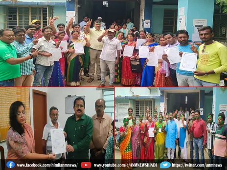Salanpur: पंचायत चुनाव के विजयी प्रत्याशियों को सौंपे गए प्रमाण पत्र