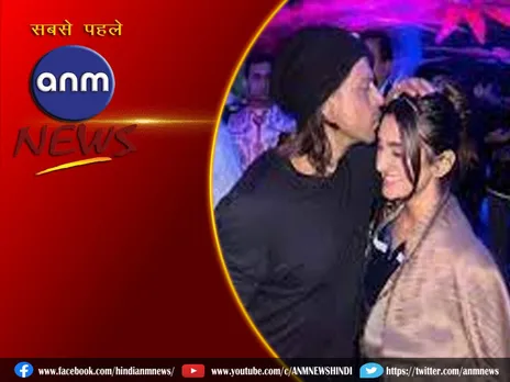 शाहरुख खान ने जावेद जाफरी की बेटी अलाविया के माथे को चूमा