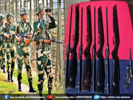 BSF ने भारत-बांग्लादेश अंतरराष्ट्रीय सीमा पर हथियारों की तस्करी को किया विफल