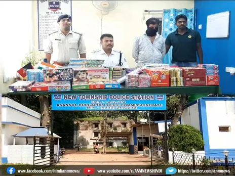 Durgapur: लाखों रुपये का पटाखा बरामद, पुलिस हिरासत की मांग (Video)