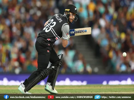 43 ओवर के बाद न्यूजीलैंड का स्कोर