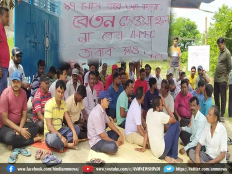 Kulti News : रामनगर जल परियोजना कार्यालय गेट के समक्ष शांतिपूर्ण विरोध प्रदर्शन