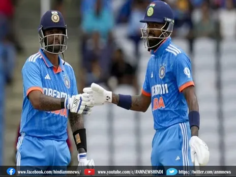 IND vs WI 3rd ODI : भारत ने वेस्टइंडीज को दी विशाल लक्ष्य