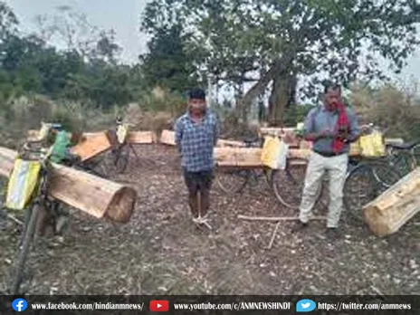 सागौन लकड़ी की तस्करी, तस्कर गिरफ्तार