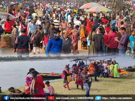 दुर्गापुर के सबसे प्रसिद्ध पिकनिक स्थल पर सैलानियों की उमड़ी भीड़