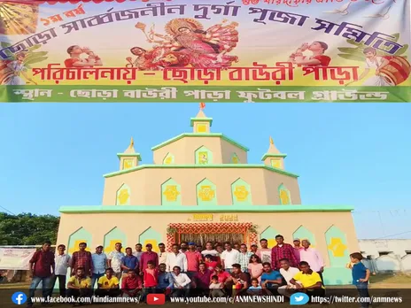 पांडवेश्वर के इस गांव में पहली बार दुर्गा पूजा , लोगों में खुशी का माहौल