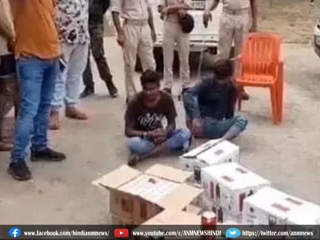 Crime : लाखों रुपए के शराब के साथ दो तस्कर गिरफ्तार