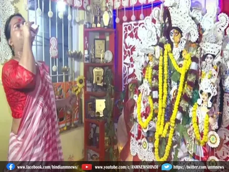 ट्रांसजेंडर समुदाय ने सजाया  Durga Puja pandal