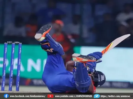 IPL 2023: जमीन पर लेटकर हैरतअंगेज शॉट (देखिए वीडियो)