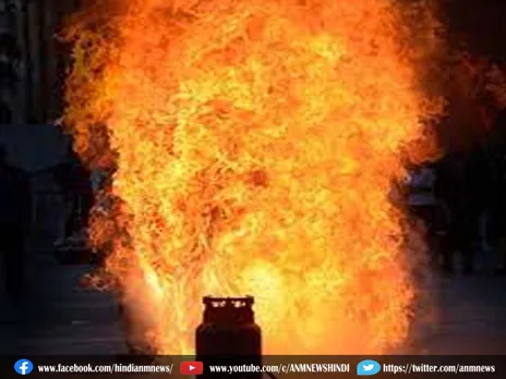 Cylinder Explosion : एलपीजी सिलेंडर विस्फोट में तीन घायल