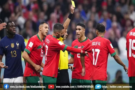 मोरक्को ने फीफा से की रेफरी की शिकायत