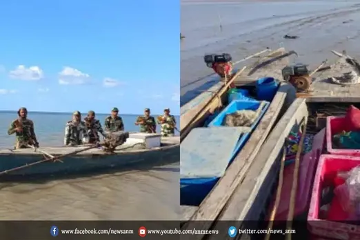गुजरात के भुज सेक्टर में 22 पाकिस्तानी मछुआरों को पकड़ा बीएसएफ