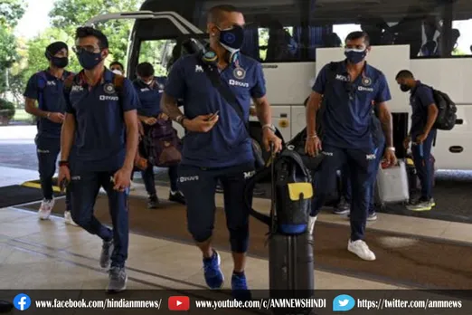 कप्तान शिखर धवन सहित टीम इंडिया पहुंची श्रीलंका