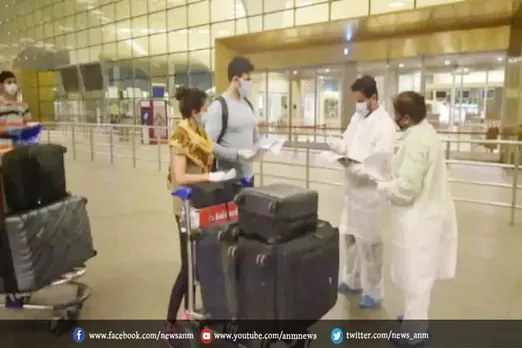 मुंबई एयरपोर्ट पर दो अंतरराष्ट्रीय यात्री कोविड पॉजिटिव