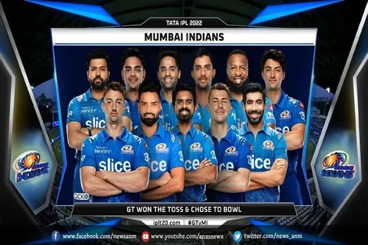 MI vs GT : मुंबई इंडियंस ने 40 रन बना लिए