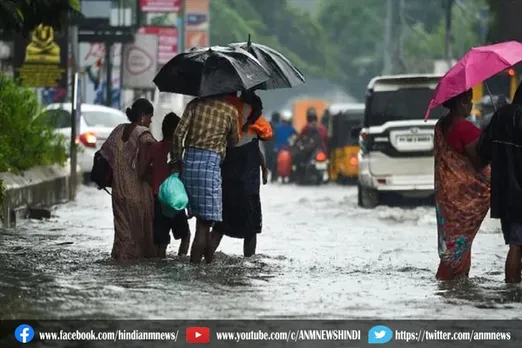 तमिलनाडु और आंध्र प्रदेश में आज भारी बारिश की चेतावनी
