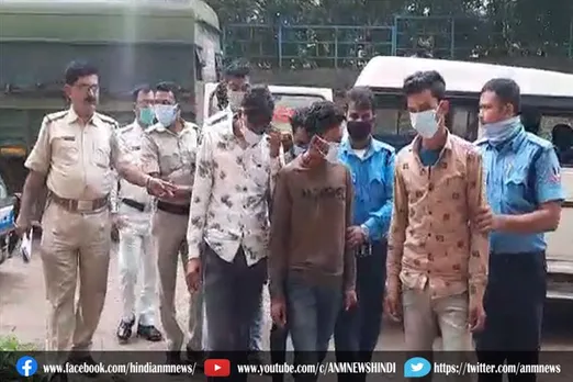 दुर्गापुर पुलिस ने पांच आरोपियों के एक गिरोह को किया गिरफ्तार