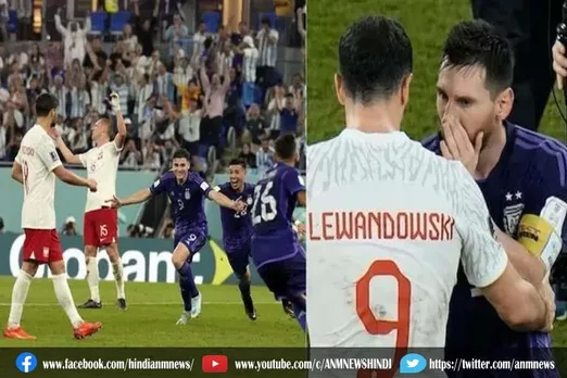 र्जेंटीना ने पोलैंड को 2-0 से हराकर विश्व कप के राउंड 16 में किया प्रवेश