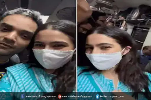 VIDEO: सारा अली खान ने लोकल ट्रेन में किया सफर