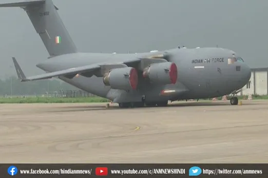 IAF विमान काबुल से उड़ान भरते ही लगा नारे "भारत माता की जय"