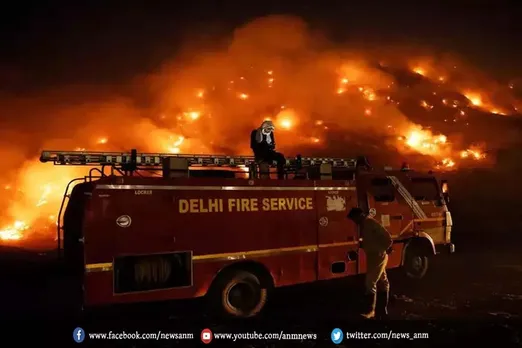 भलस्वा लैंडिफिल में आग लगने के मामले में दिल्ली सरकार ने लिया एक्शन