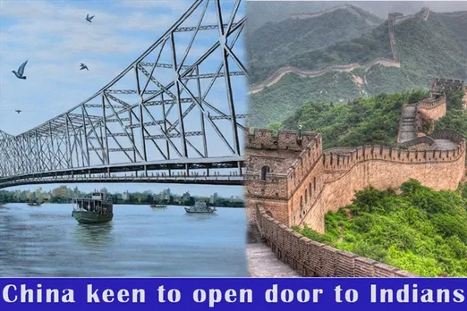 भारतीयों के लिए दरवाजे खोलना चाहता है चीन