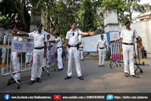 भाजपा का नगर निगम अभियान, तैनात कोलकाता पुलिस