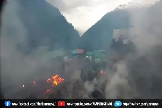 कुल्लू के मलाणा गांव में आग ने मचाया तांडव
