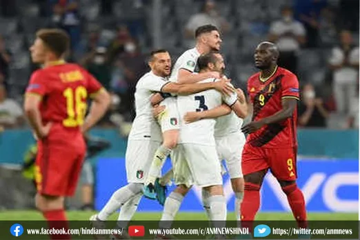 रोमांचक मुकाबले में इटली ने बेल्जियम को 2-1 से हराया