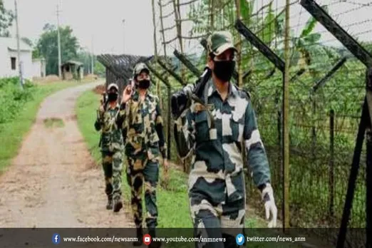बीएसएफ ने कूचबिहार जिले में चार बांग्लादेशियों को पकड़ा
