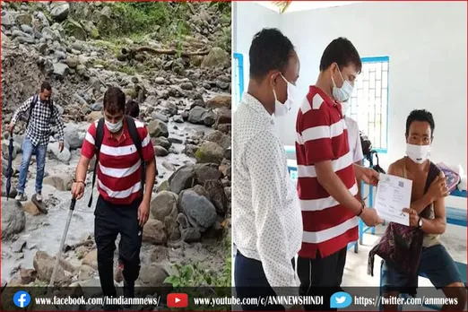 ग्रामीणों को टीका लगाने के लिए आईएएस अधिकारी और टीम ने पहाड़ और जंगल में कुछ घंटों का ट्रेकिंग किया