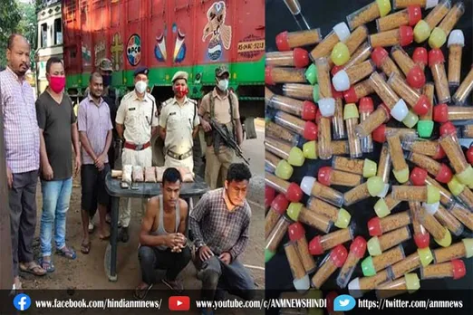 असम के बारपेटा में संदिग्ध दवाओं के साथ छह लोग गिरफ्तार