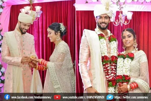 क्रिकेटर शिवम दुबे ने रचाई अजुम खान से शादी