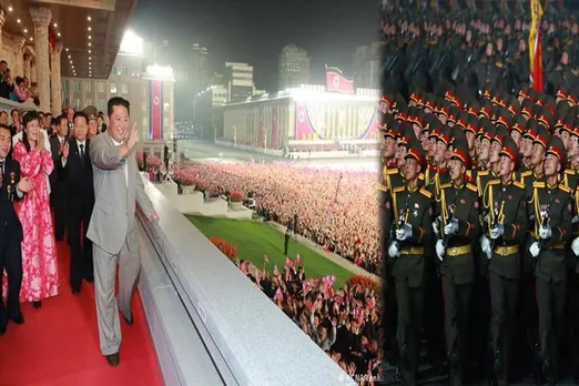 उत्तर कोरिया की वार्षिक सैन्य परेड