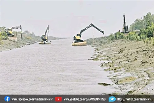 बंगाल सरकार कर रही है नदी को चौड़ा